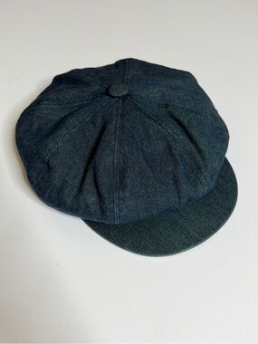 Vintage Killah Miss Sixty Denim Cabbie Hat Womens One Size Indigo Blue Italy
